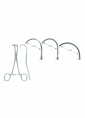 Anastomosis Clamps, Pediatric Types