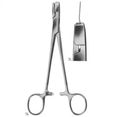 Wire Holding forceps, Wire Tightening Pliers, Flat-nosed Pliers DUROGRIP with Hard Metal