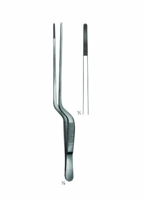 Forceps, Bayonet - Shaped, Angular