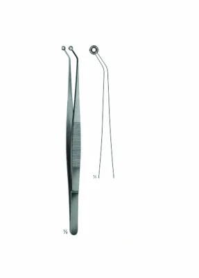 Forceps for Graspig Tissue, Tumers, Bayonet Shapes