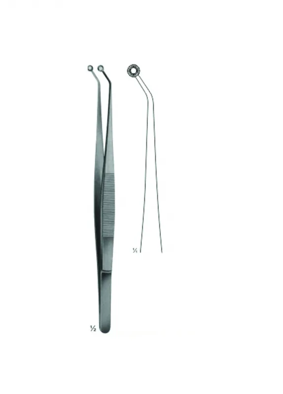 Forceps for Graspig Tissue, Tumers, Bayonet Shapes