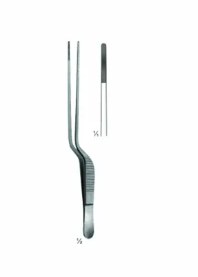 Forceps, Bayonet - Shaped, Angular