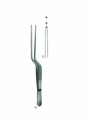 Forceps, Bayonet - Shaped, Angular