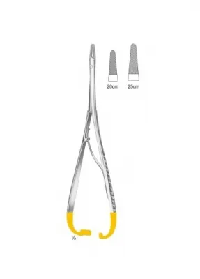 Needle Holders with Tungsten Carbide Inserts