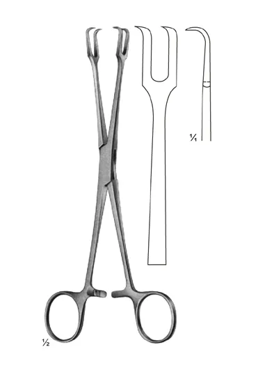 Artery Traction - and Tissue Grasping Forceps