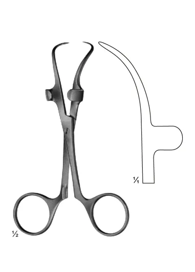 Towel Clamps and Safety pins.